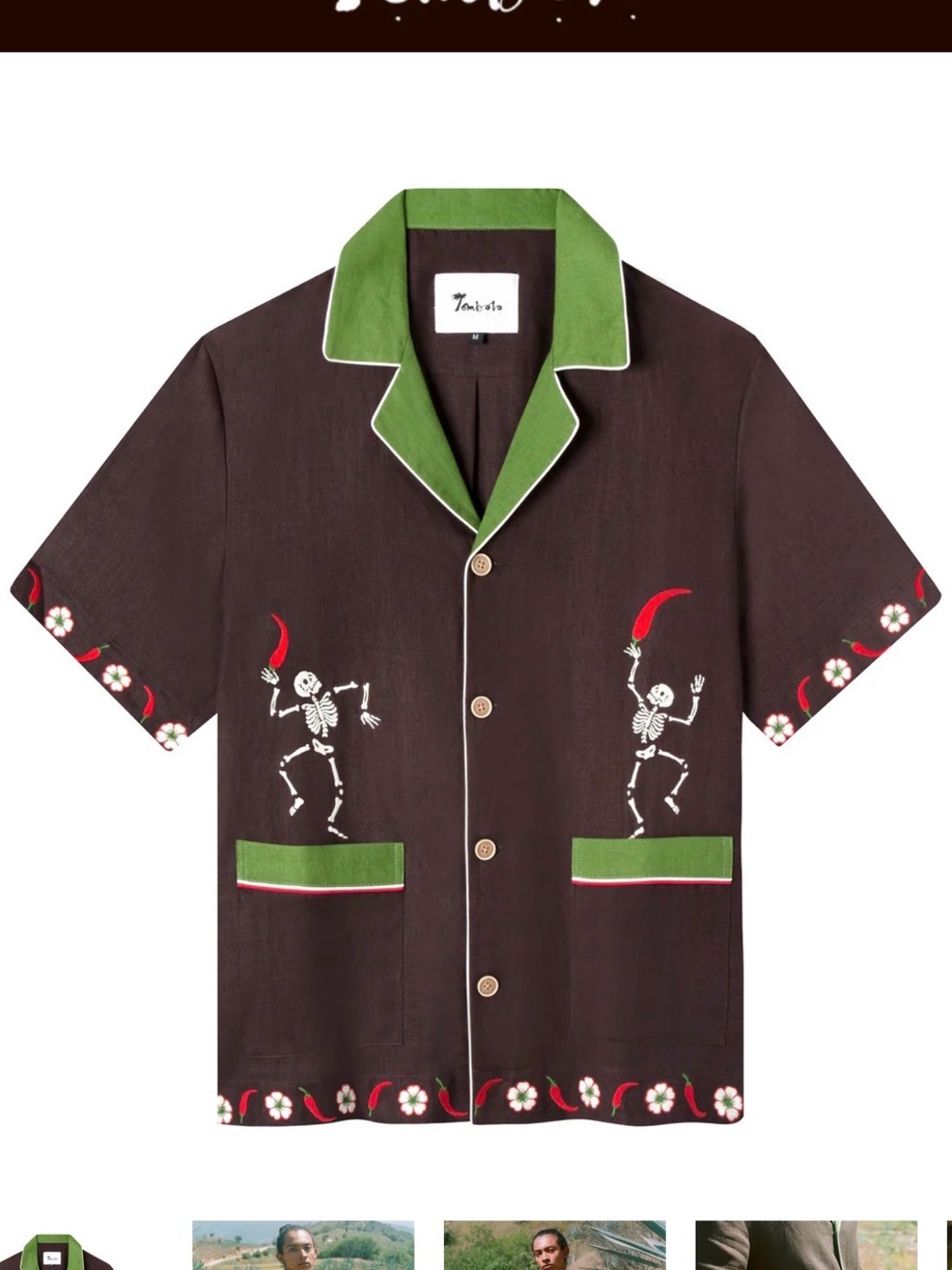 Tombolo Picante Short Sleeve Shirt
